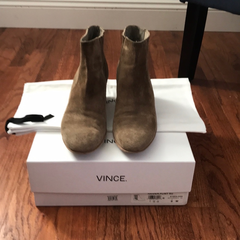 Vince Haider, Flint Suede Booties